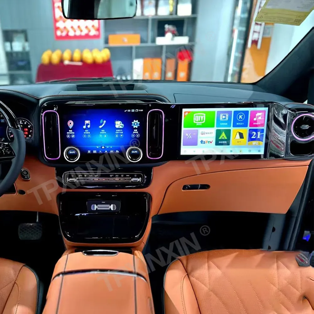 

Dual Screen 12.5 Carplay Android 13 For Mercedes-Benz Vito 2024-2025 Car GPS Navigation Multimedia Player Head Unit Car Radio