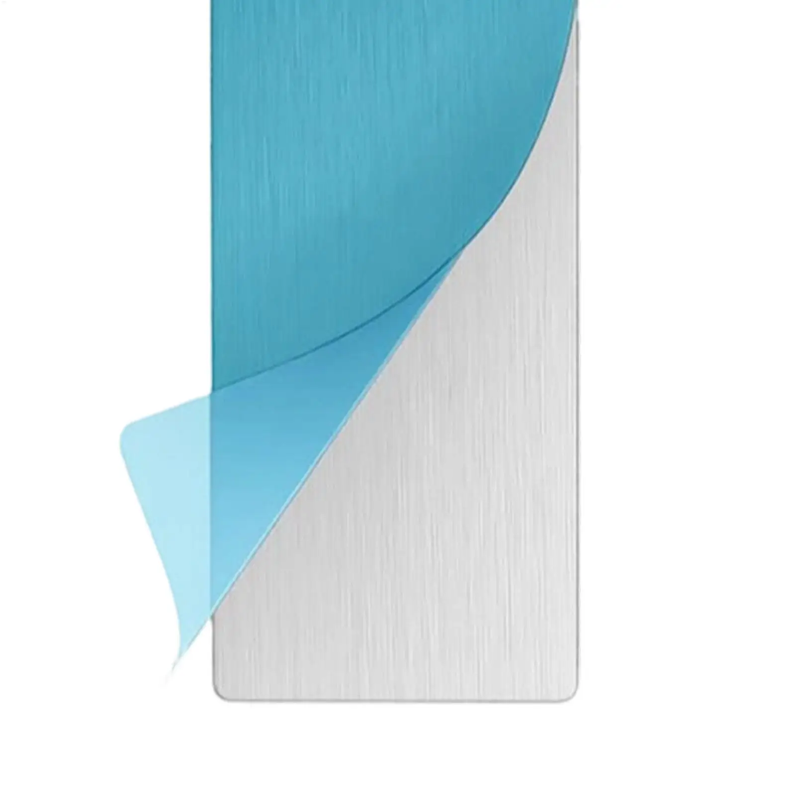 20 Piece Sticky Strong Hold Adhesive Metal Plate Steel Strip for Magnet Mounting Aluminum Steel Vent Cabinet Kitchen Door