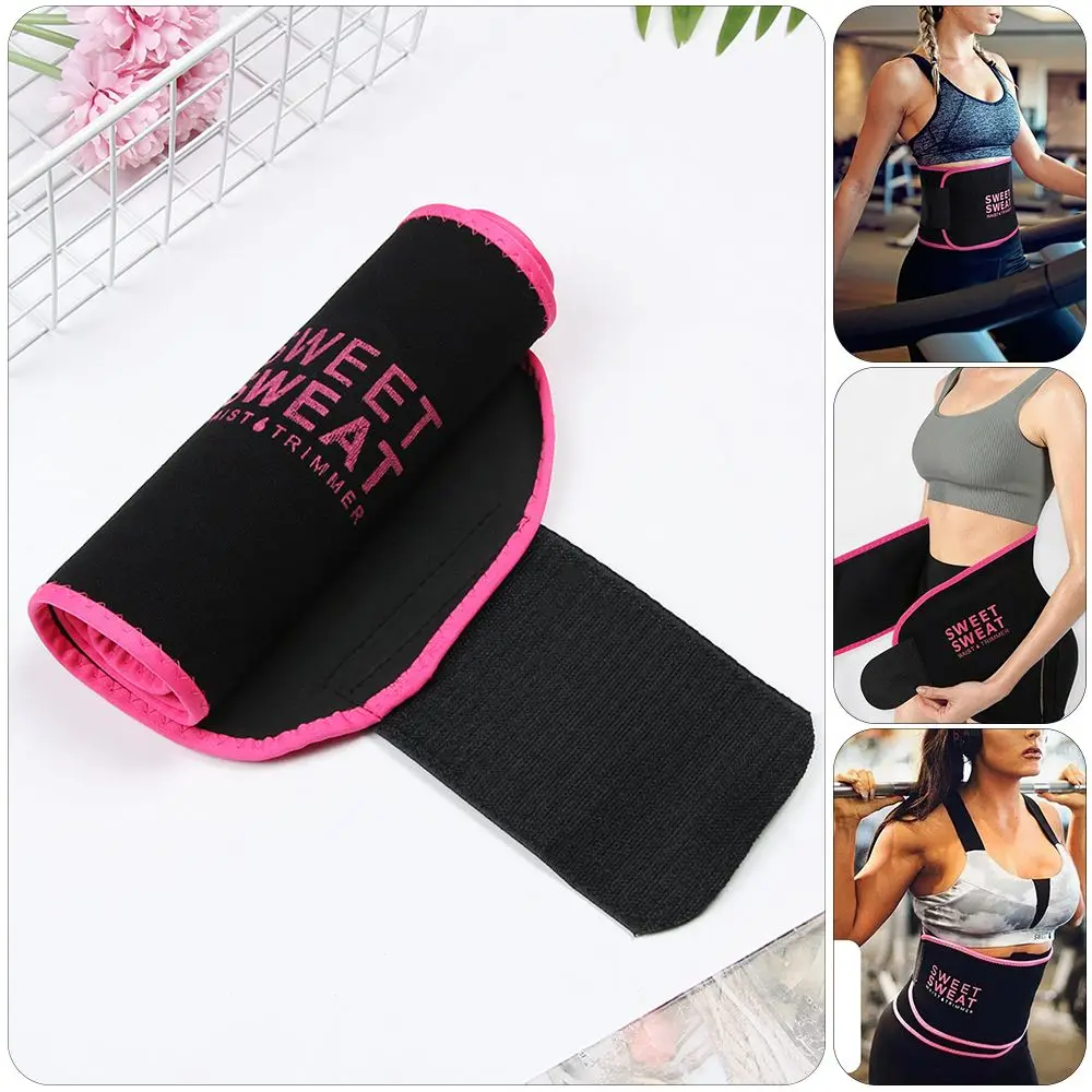 New Slimming Waist Belt Breathable Waist Trimmer Belt Durable Sweat Waist Trainer Corset Belt Band Wrap Safe Accessories