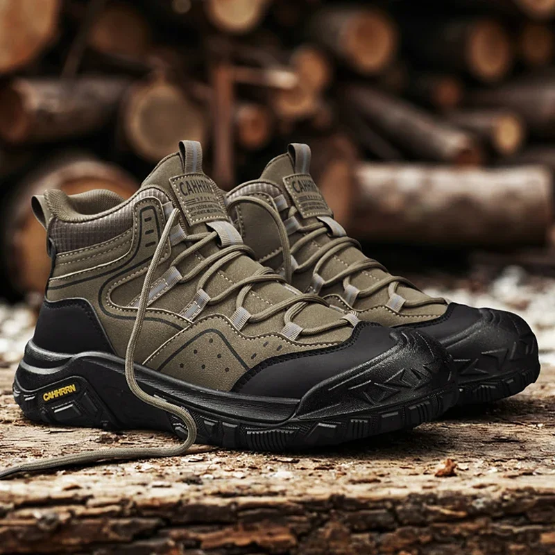أحذية المشي لمسافات طويلة في الهواء الطلق الرجال الأحذية التكتيكية مع الأشرطة للتدريب القتالية الأشرطة للماء تنفس دراجة نارية متعددة الوظائف #5