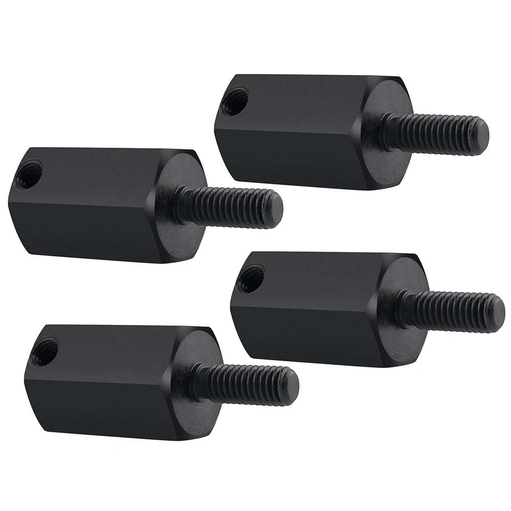 YEAHRUN 4Pcs Steel Extended Adapter Widened +20mm for 1/6 RC Crawler Car Axial SCX6 AXI05000 Upgrade Parts