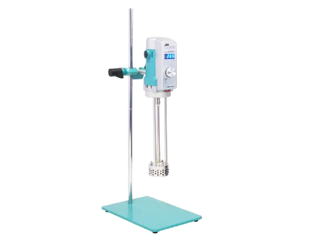 Homogenizer High Shear Mixer Emulsifying Machine Digital display AE500S-H 90G/60L Capacity(H2O) 800-60000ml w