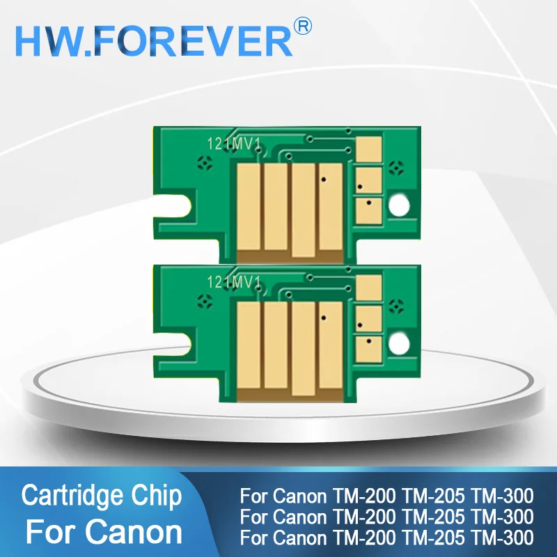 PFI-121 PFI121 PFI120 PFI-120 Ink Cartridge Chip For Canon TM-200 TM-205 TM-300 TM-305 TM200 TM300 TM205 Printer ARC Chips