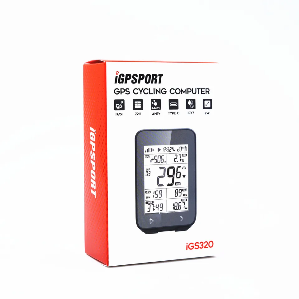 バッテリー稼働72時間サイクルコンピュータ、IGPSPORT IGS320 レビュー】iGPSPORT「iGS320」 - 東京～大阪キャノンボール研究