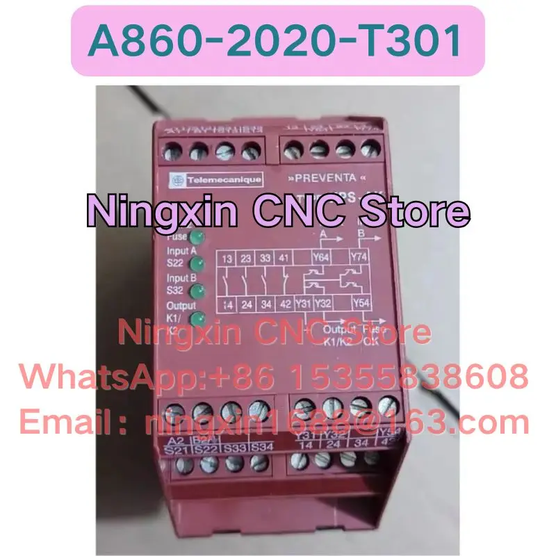 

Used XPSAK371144 Safety relay Functional test OK