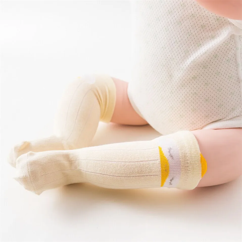 

Spring Autumn Children Baby Girls Boys Knee High Socks Home Trampoline Long Socks Kids Toddler Floor Sport Non-slip Stockings