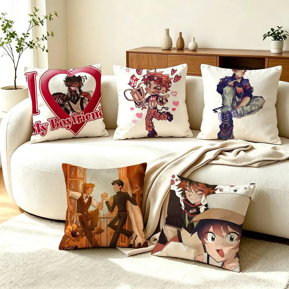 Jackpot Crash Course  Pillow Case Square Double-Sided Sofa Cushion Cover Bedroom Bedside Pillow