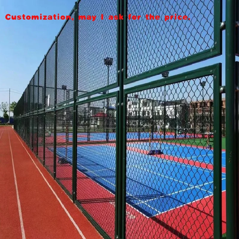 custom.Stadium Field Chain Link Fence Stadium Wire Mesh Fencing