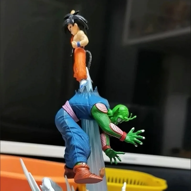 21cm Anime Dragon Ball Son Goku VS Piccolo Figure PVC Action Figures Model Toys GK Statue Desktop Decoration Collection Pieces