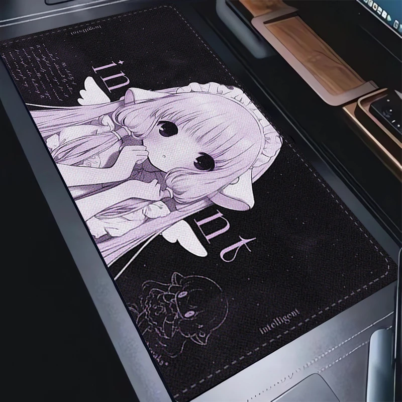 HD New Pretty Chobits C-Chii Anime Mousepad Game Office PC Kawaii Girl Desk Mat Keyboard Mouse Pad Laptop Mice Mat Carpet