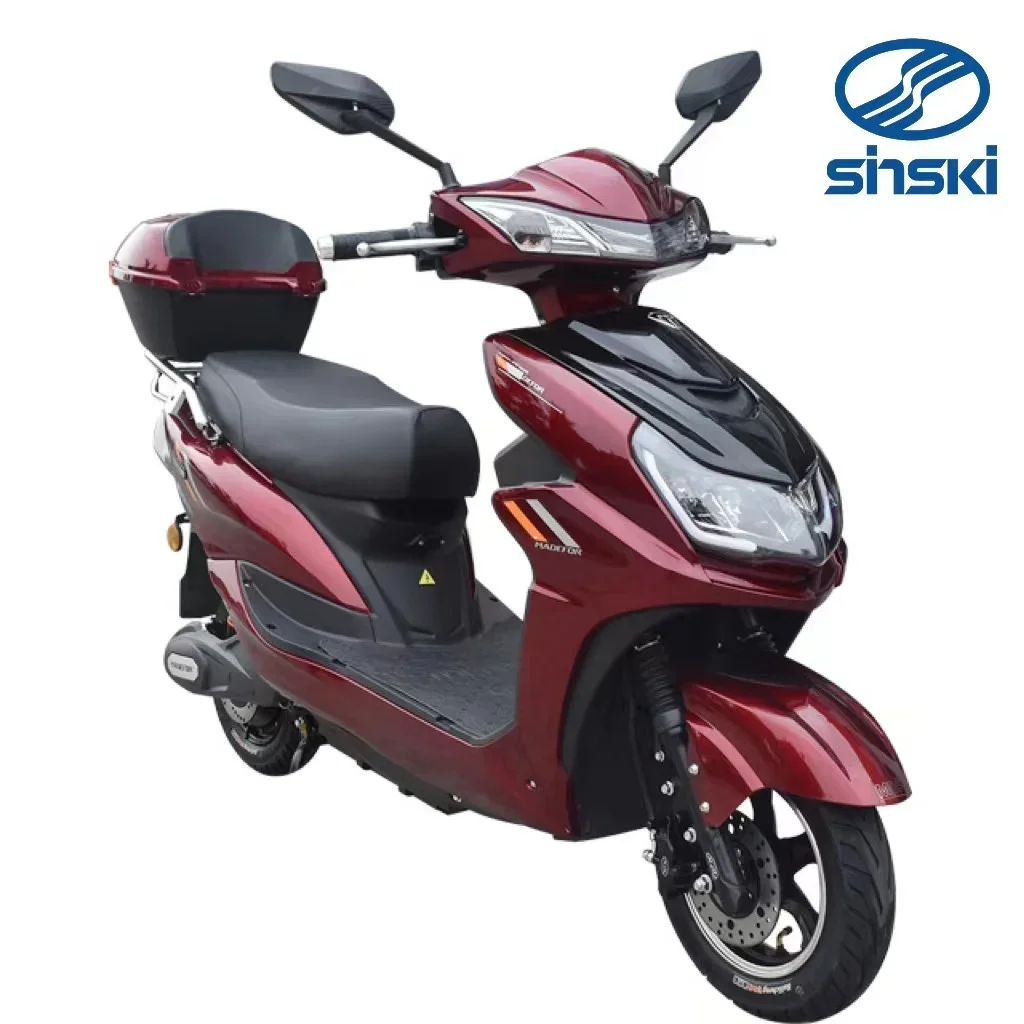 Direct selling new adult electric motorcycle 1000w 60v 72v mobility scooter moped with pedal