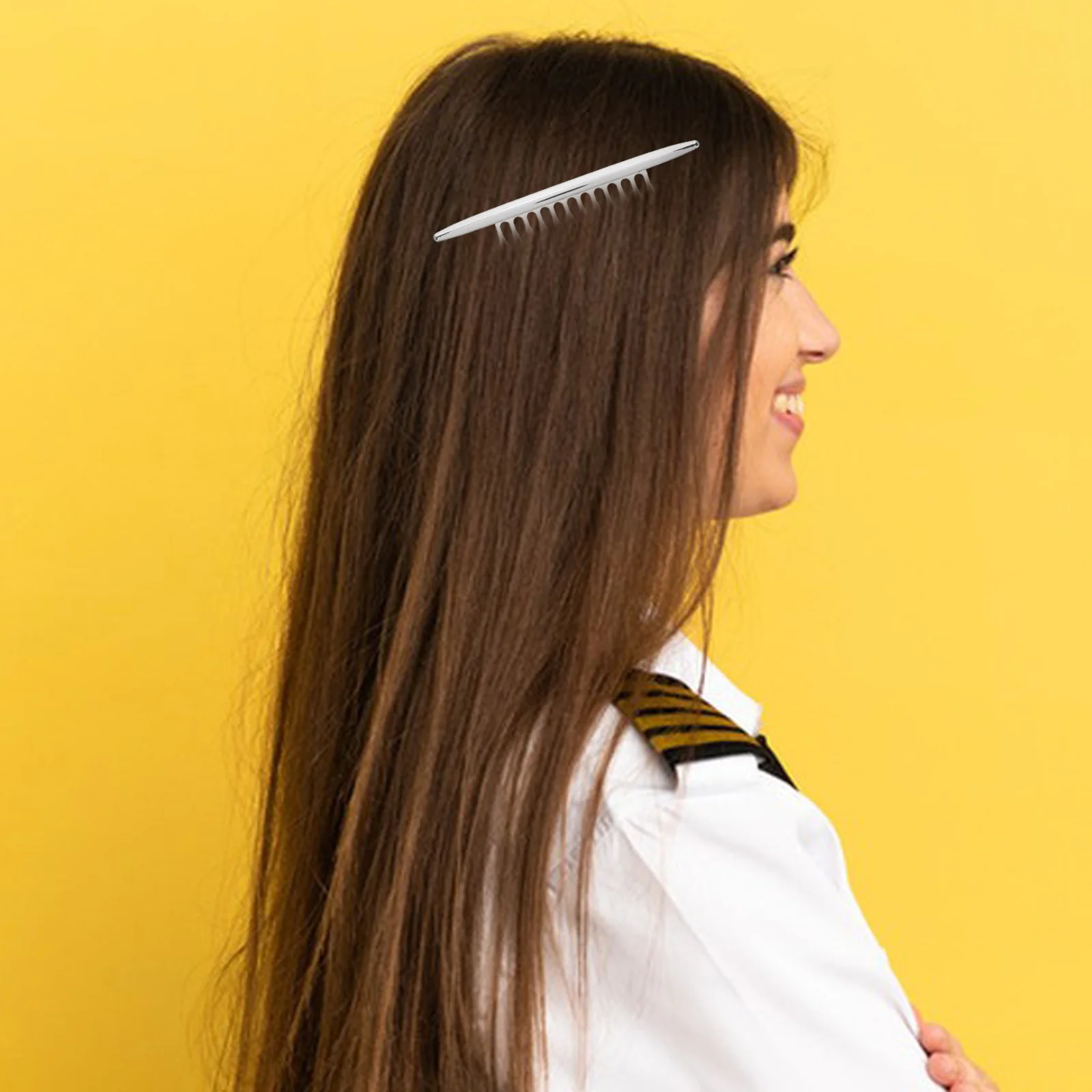 

2Pcs Fashion Hair Comb Alloy Headdress Barrette Side Hairpin for Girls Women Elegant Hair Clips Accessories Photo Shoot Festival