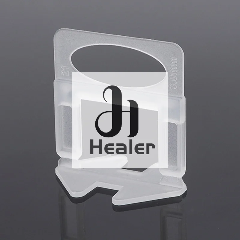 100pcs Ceramic Tile Leveling System Clips Spacers Laying Clips For Tile Laying Floor Wall Construction Tools 1/1.5/2/2.5/3mm