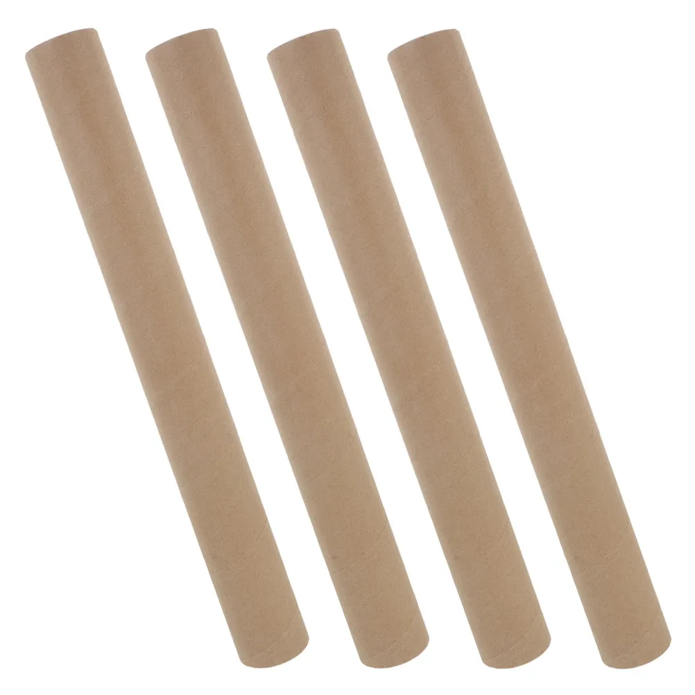4-pcs-poster-tube-mailing-artwork-storage-tubes-paper-kraft-halloween-christmas-new-year-cardboard-poster-tube-round