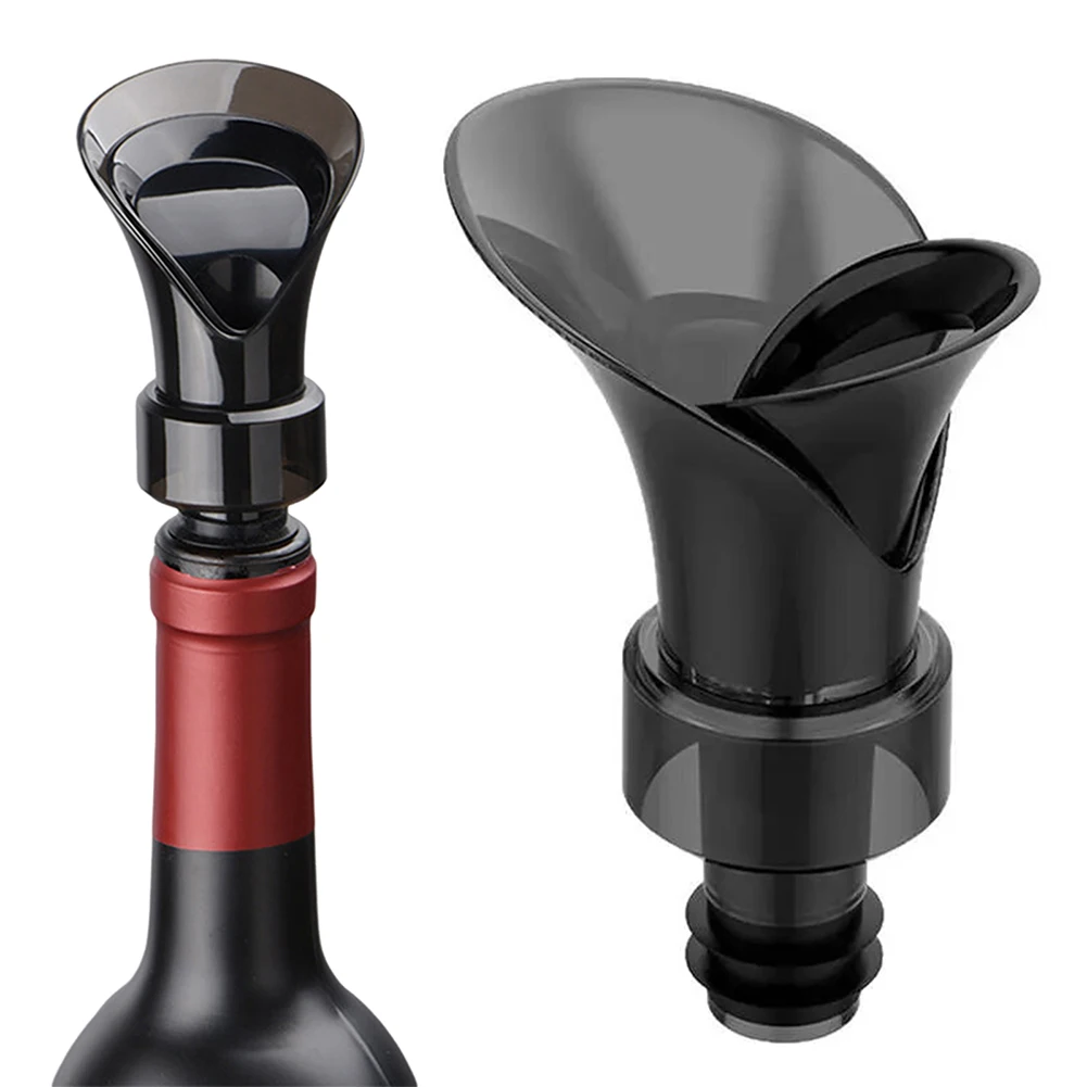 2 In 1 Flower Pourer Stopper,Wine Pourer Stopper,Universal Liquor Bottle Pourer Stopper For Outdoor Dining & Picnics