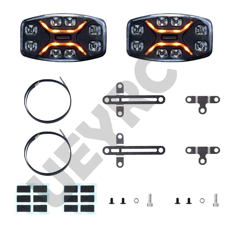 Voor 1/14 Tamiya RC Truck SCANIA 770S R620 Volvo FH16 Benz Arocs MAN TGX Autodak Verlichting Control Board JUWUBA