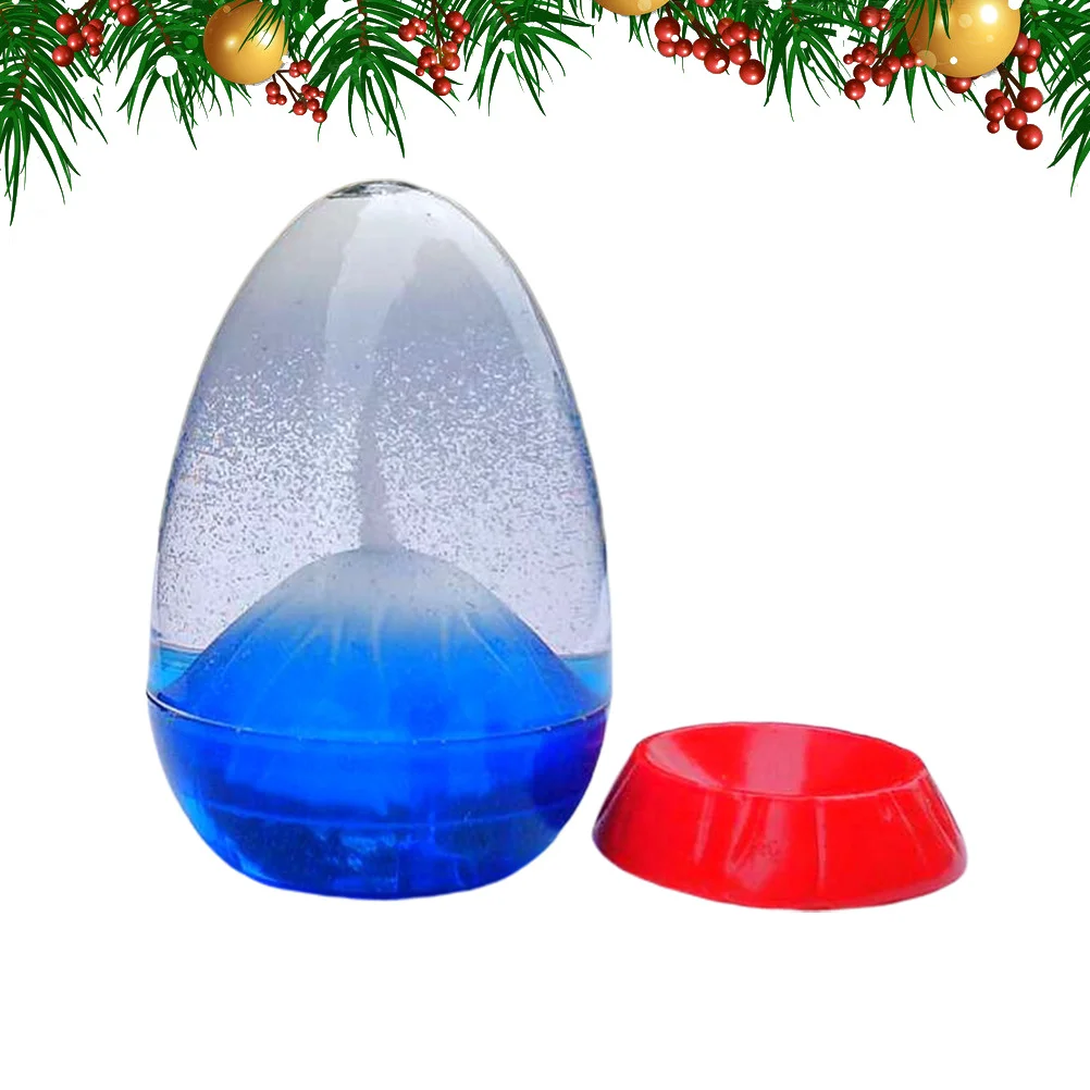 

Floating Sand Art Decor Hourglass with Stand Modern Desk Ornament for Home Office Living Room Kids Room Tabletop Decoration Blue