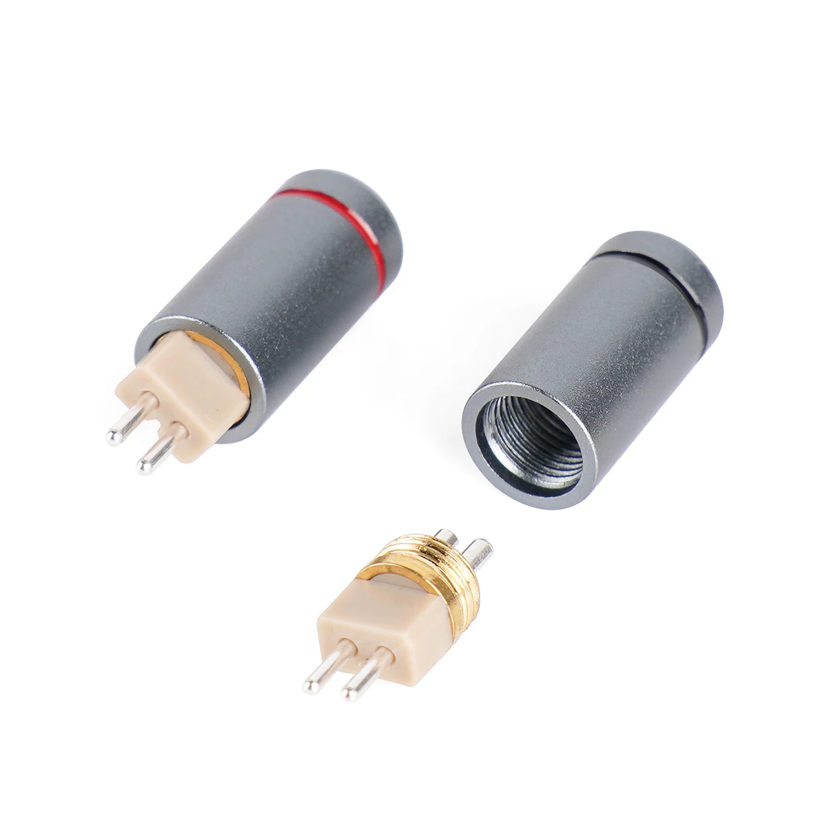 NICEHCK 5N เงิน 0.78 มม.2Pin Connector (Skin TONE พลาสติก) สายไฟเปลี่ยนอุปกรณ์เสริมสําหรับ DIY สายหูฟังผู้ที่ชื่นชอบ