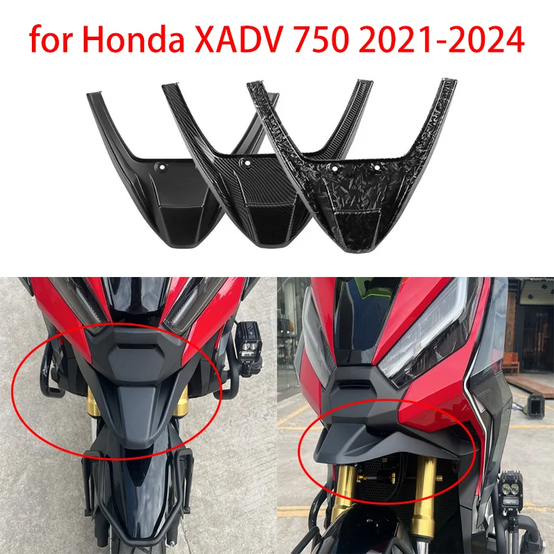 

Мотоцикл для Honda XADV 750 2021-2024, модифицированный птичий клюв, фиксированное ветровое крыло, плавник акулы, воздухозаборное крыло, нижняя губа, ветровка