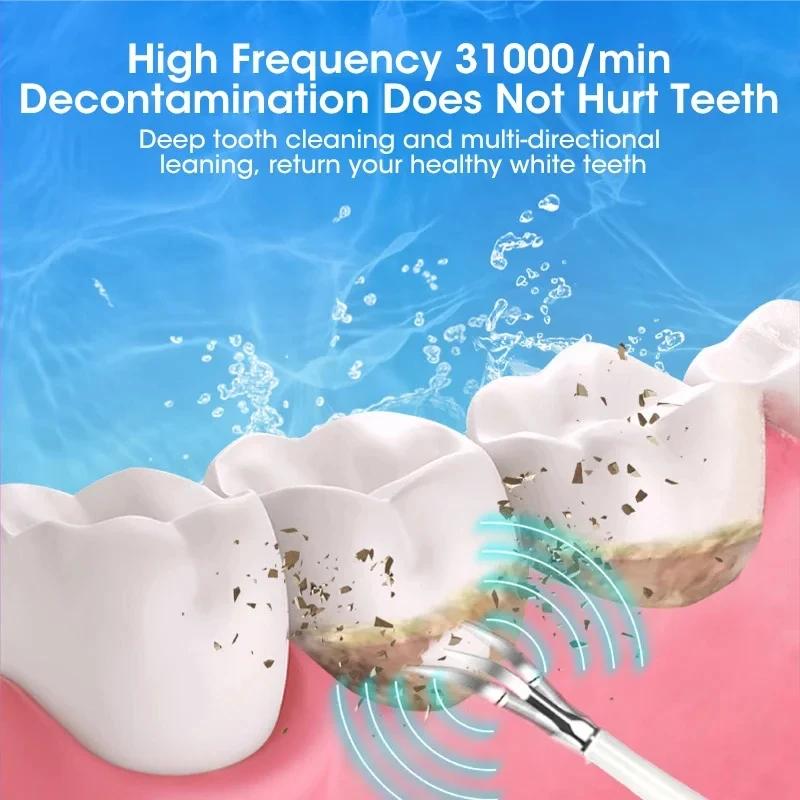 Xiaomi Intelligent Electric Toothbrush Multifunction IPX6 Waterproof USB Rechargeable Household Handheld Tartar Removers Durable