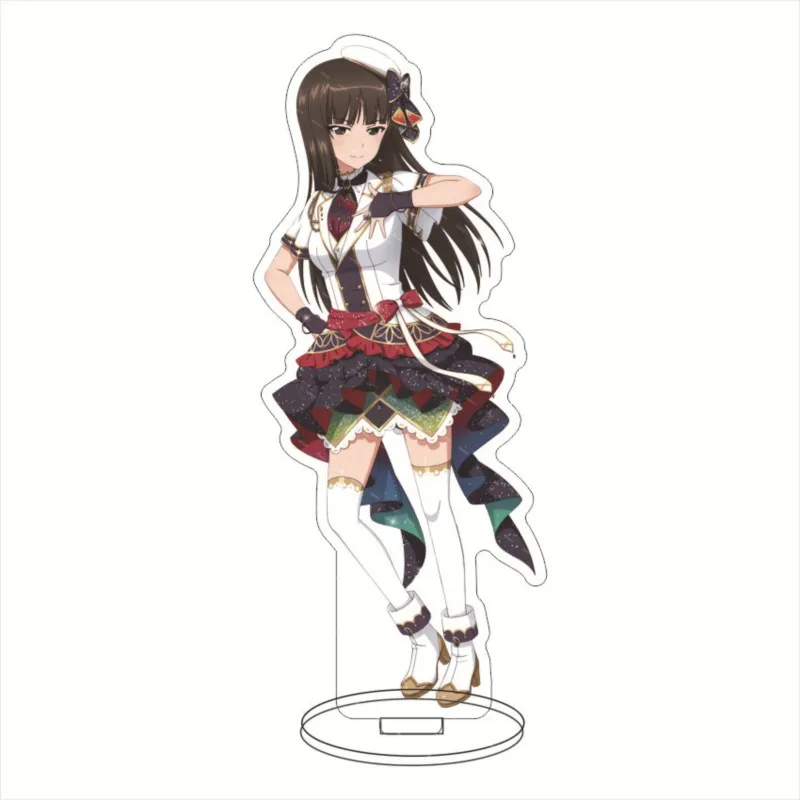 Loen Anime Peripheral Store GIRLS und PANZER The Movie acrylic Stand River Island Peach corner Valley decor Gifts About 15cm