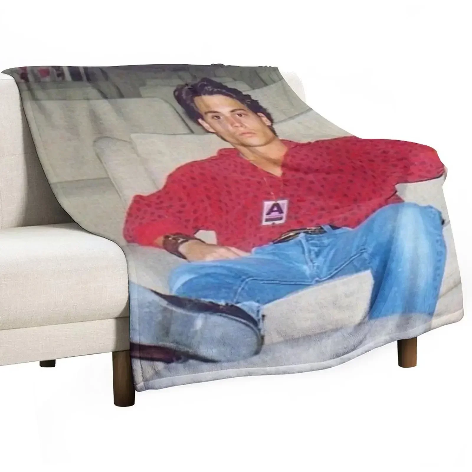 

Jonny Depp Throw Blanket funny gift for babies Luxury Designer Single Blankets