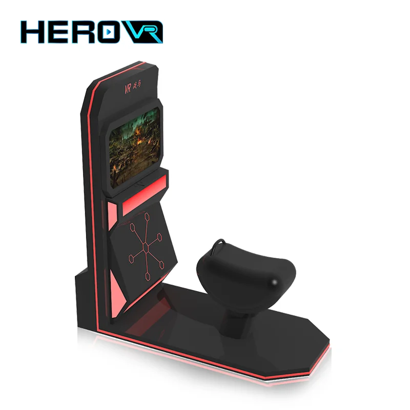 HEROVR Immersive VR Indoor/Outdoor Aluminum Electric Horse Riding Amusement Ride Machine For Home School & Public Use