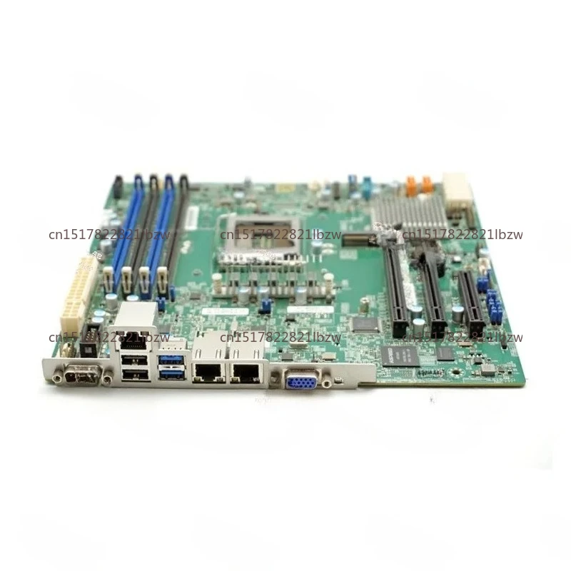 Supermicro server IPMI main board X11SSM-F single NAS main board X11SSM-F C236 chip dual network interface card