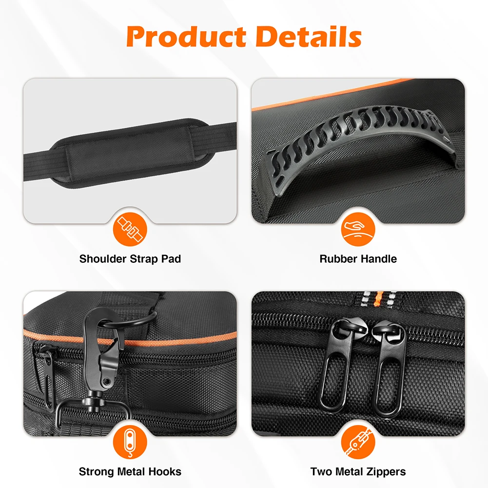 

Carrying Case Bag for Jackery Explorer 1000 V2 Travel Carrying Bag Travel Storage Bag Waterproof with Shoulder Strap & Handle