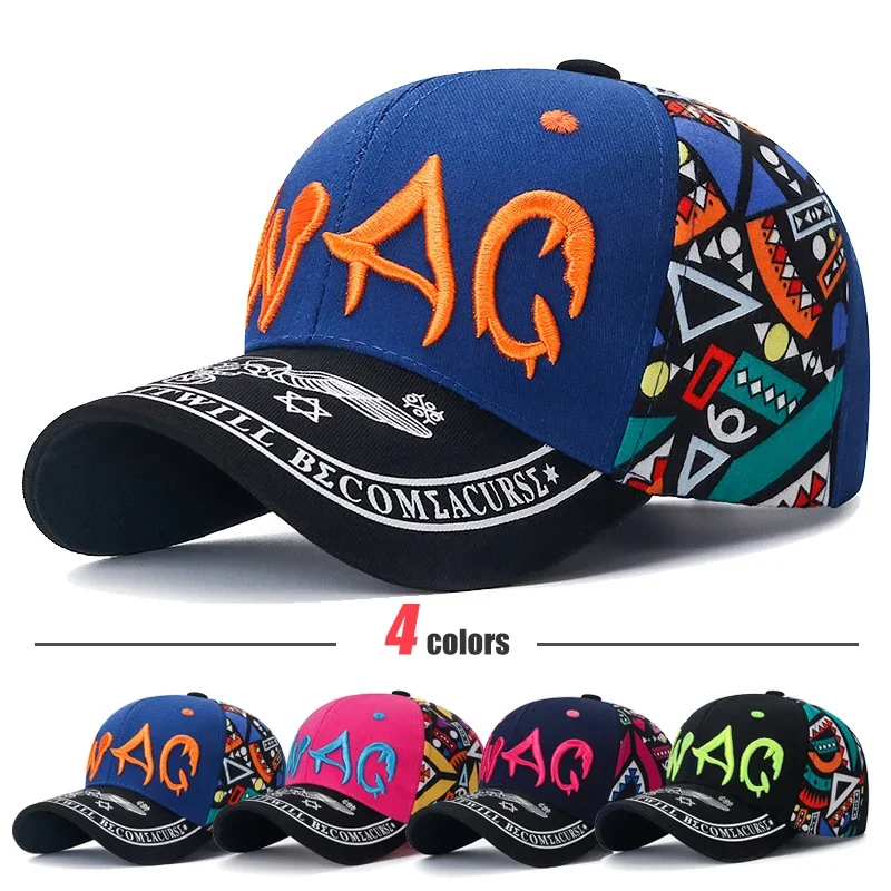 New Casual Fashion Letter Embroidery Printing Baseball Cap Outdoor Sunscreen Sunshade Hat