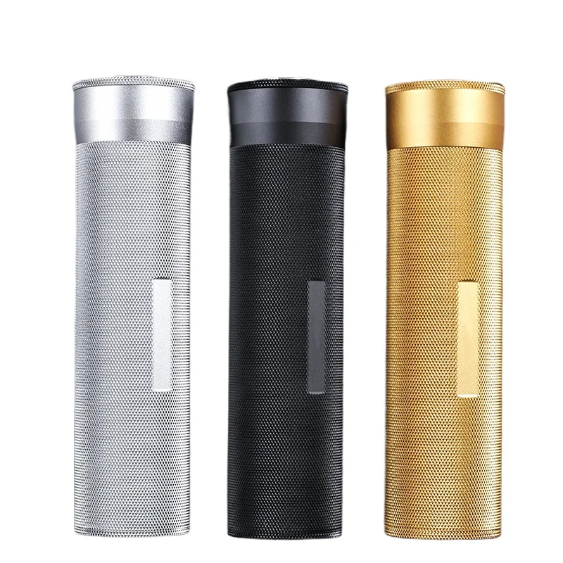 

Portable Aluminum Alloy Cigar Tube Storage Single Cigar case Cigar Moisturizing Box Metal Stash Jar With Digital Hygrometer