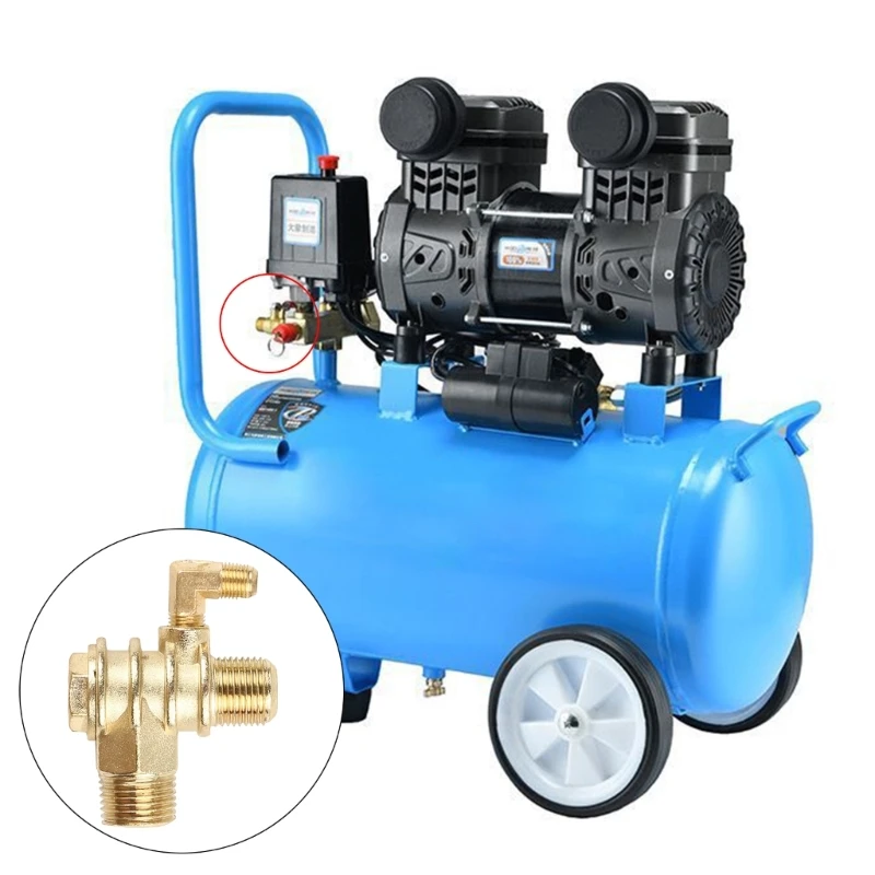 Air Compressor Unidirectional Check Valve Return Valve Air Pump Accessories Connect Pipe Fittings Male Threaded Drop Shipping