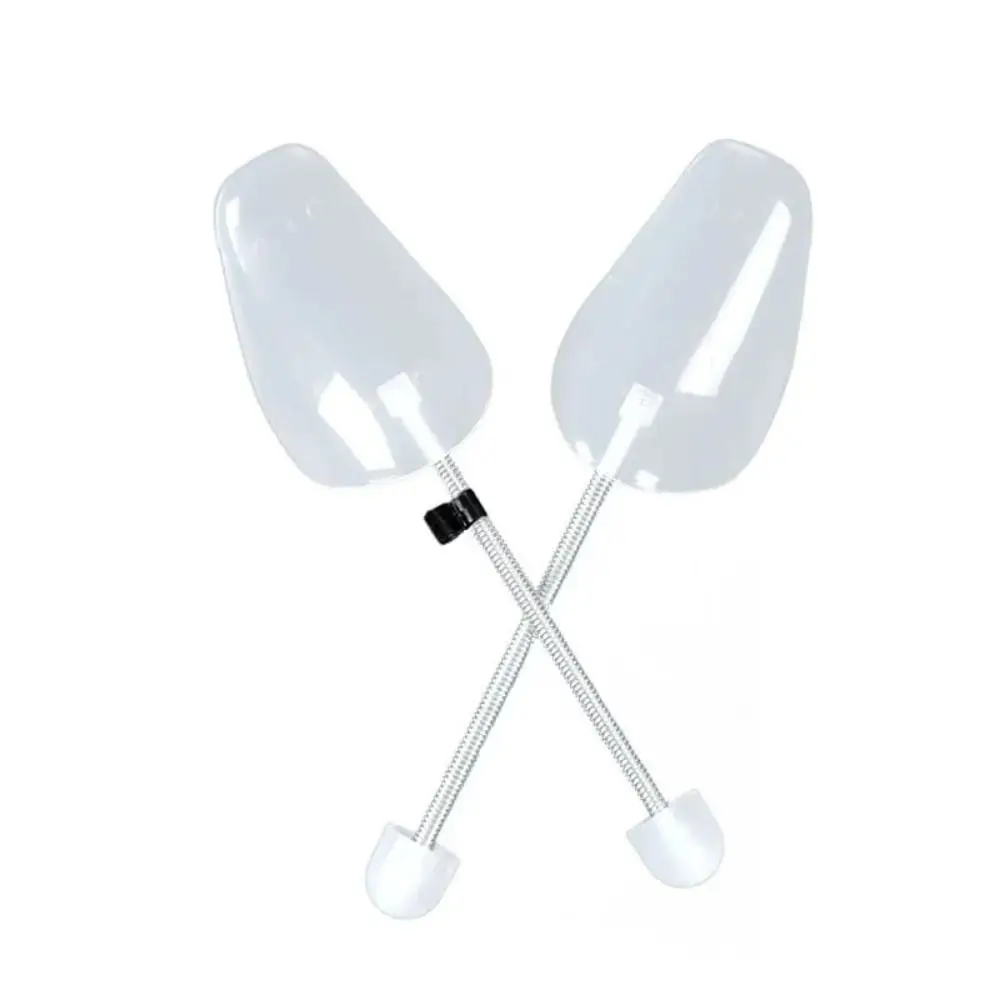 2Pcs New PP Plastic Shoe Support Anti Wrinkle Anti Deformation Spring Shoe Trees Metal Shoe Inner Support Men Women Shoe
