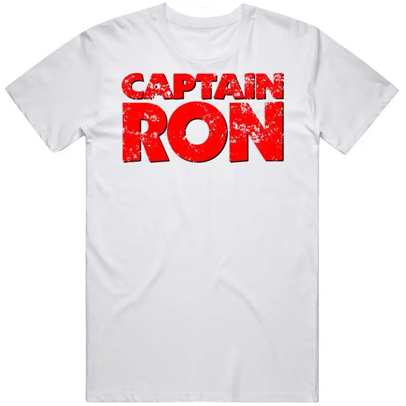 

Captain Ron Retro Movie Logo Distressed Fan T Shirt
