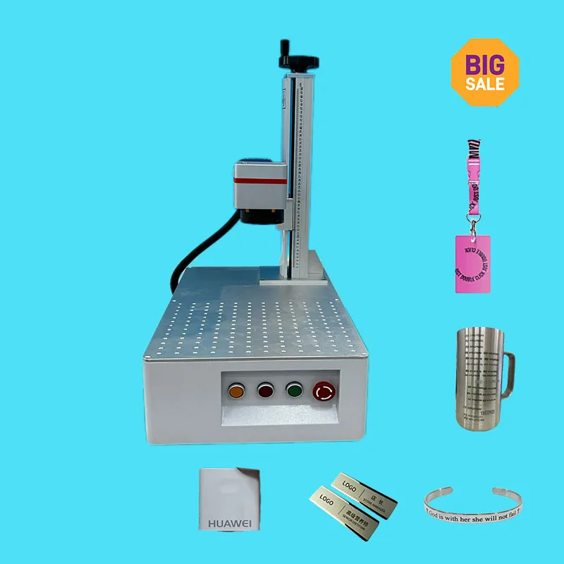 Hot30w /20w/50w Lasergravurmaschine Laserbeschriftungsmaschine zum Verkauf Schreibtisch tragbarer Faserlasergravierer Typ