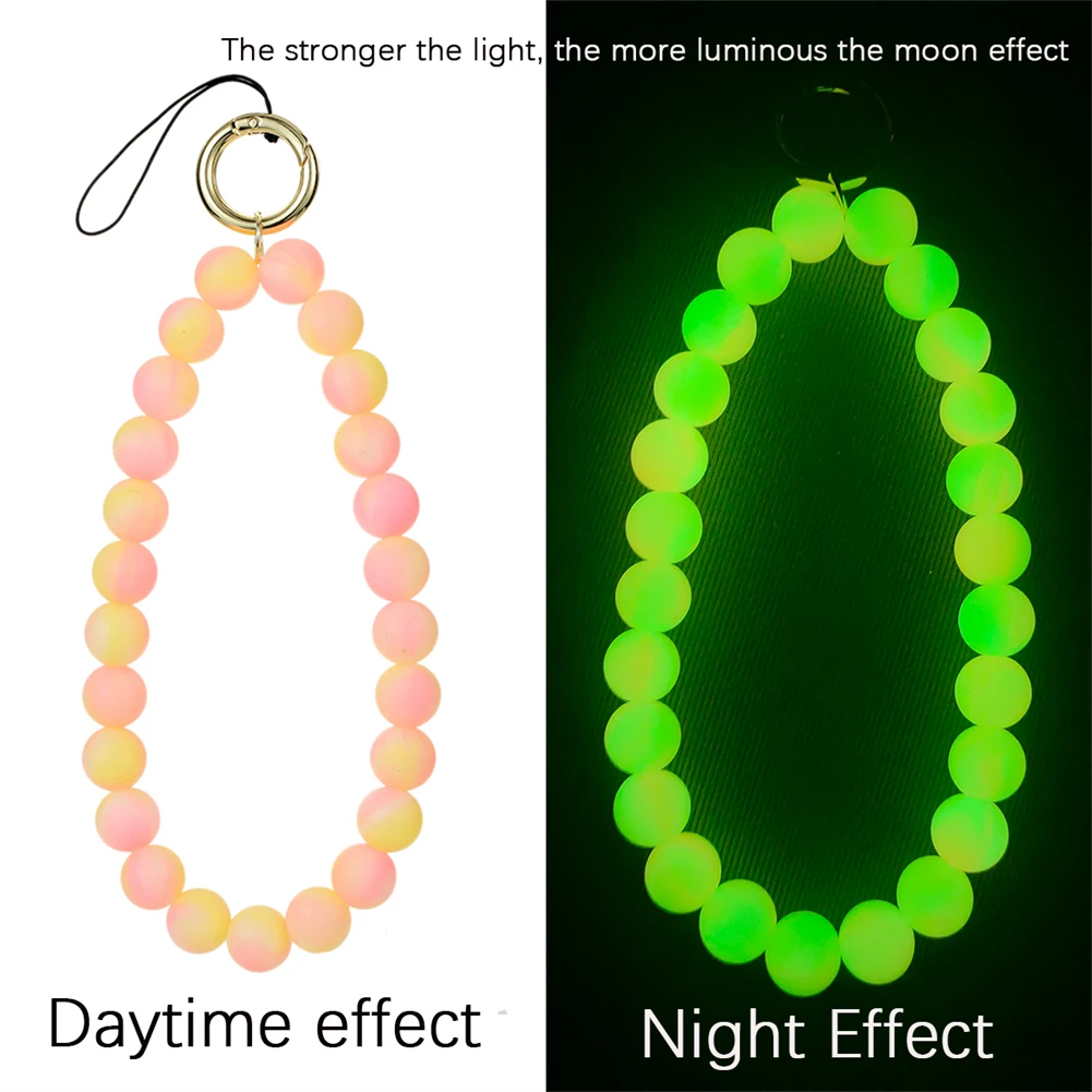 

Simple Multicolored Noctilucent Key Chain Heart Keychain Friendship For Best Friend Women Girl Handbag Gift Jewelry