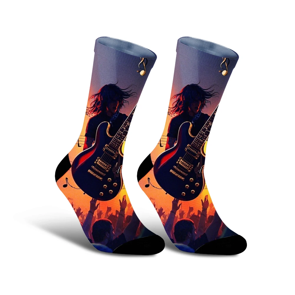 Ciclisti, step up! Calzini resistenti all'umidità e durevoli con fantastici modelli. Rendi il tuo giro un esposizione di moda alla moda in un istantaneo