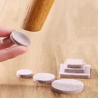 3-72Pcs Felt Chair Leg Pads 3mm Thick Floor Scratch Protector Mat Mute Non-slip Self Adhesive DIY Furniture Accessories 3
