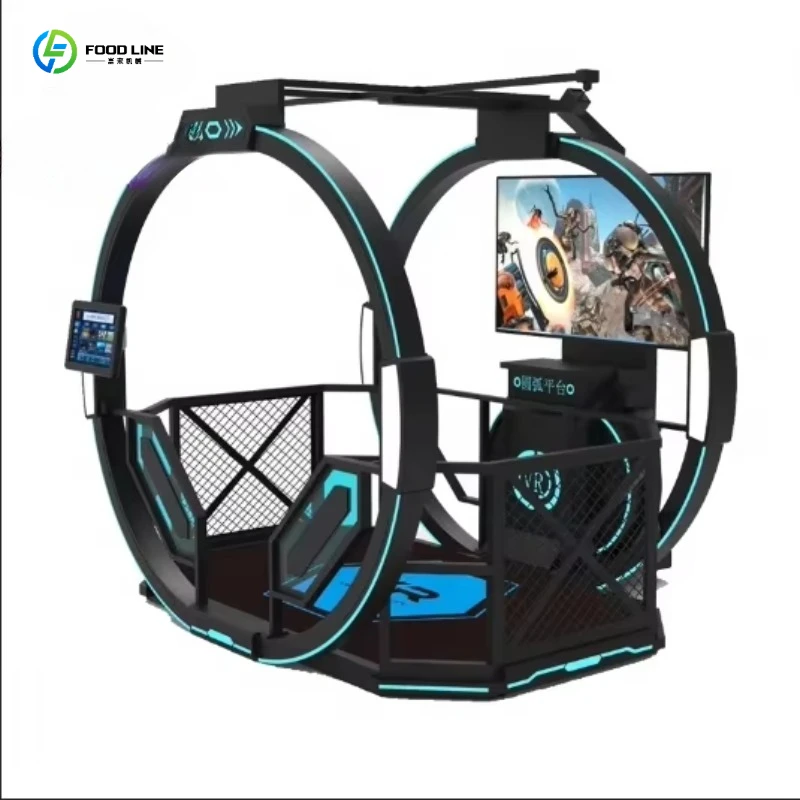 FL VR Shooting Game Machine Squad Battle Tournament Station Plastic Alloy for Youth Center Camp