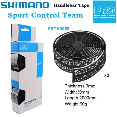 Imagen 2 del producto Shimano PRO equipo de Control deportivo cinta para manillar de bicicleta de carretera cinta para manillar de bicicleta EVA accesorios genuinos para bicicleta