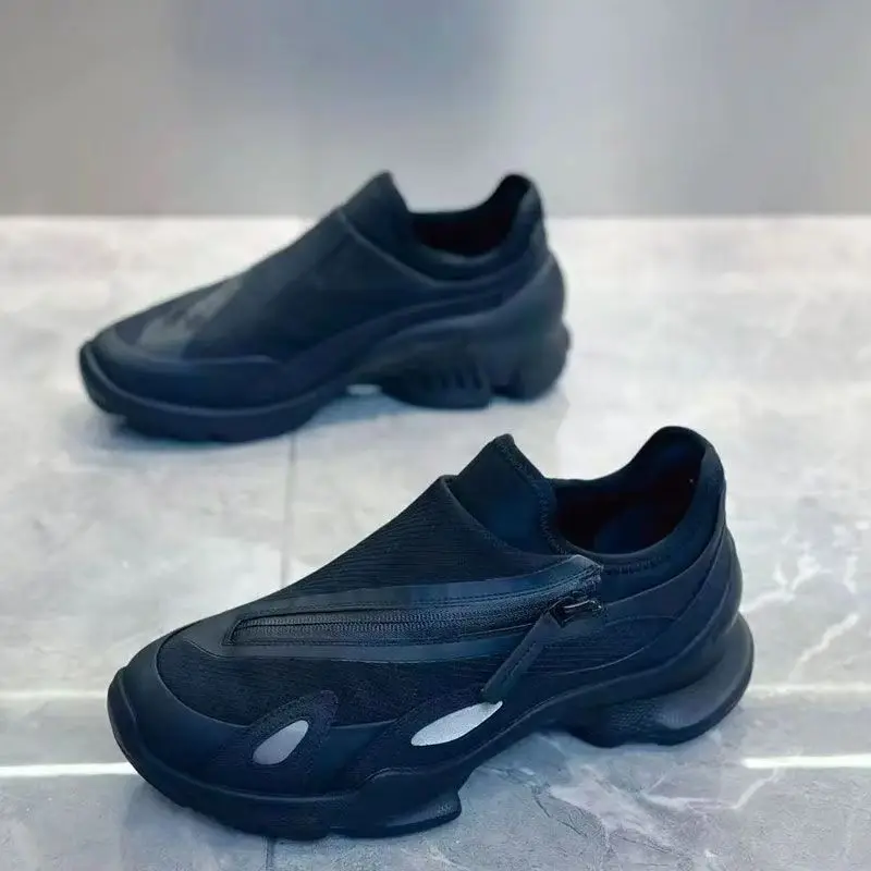 

2026 New Mens Shoes Thick Sole Casual Sneakers Breathable Waterproof Delicate Uppers Wear-resistant Soles Original Sport Shoes