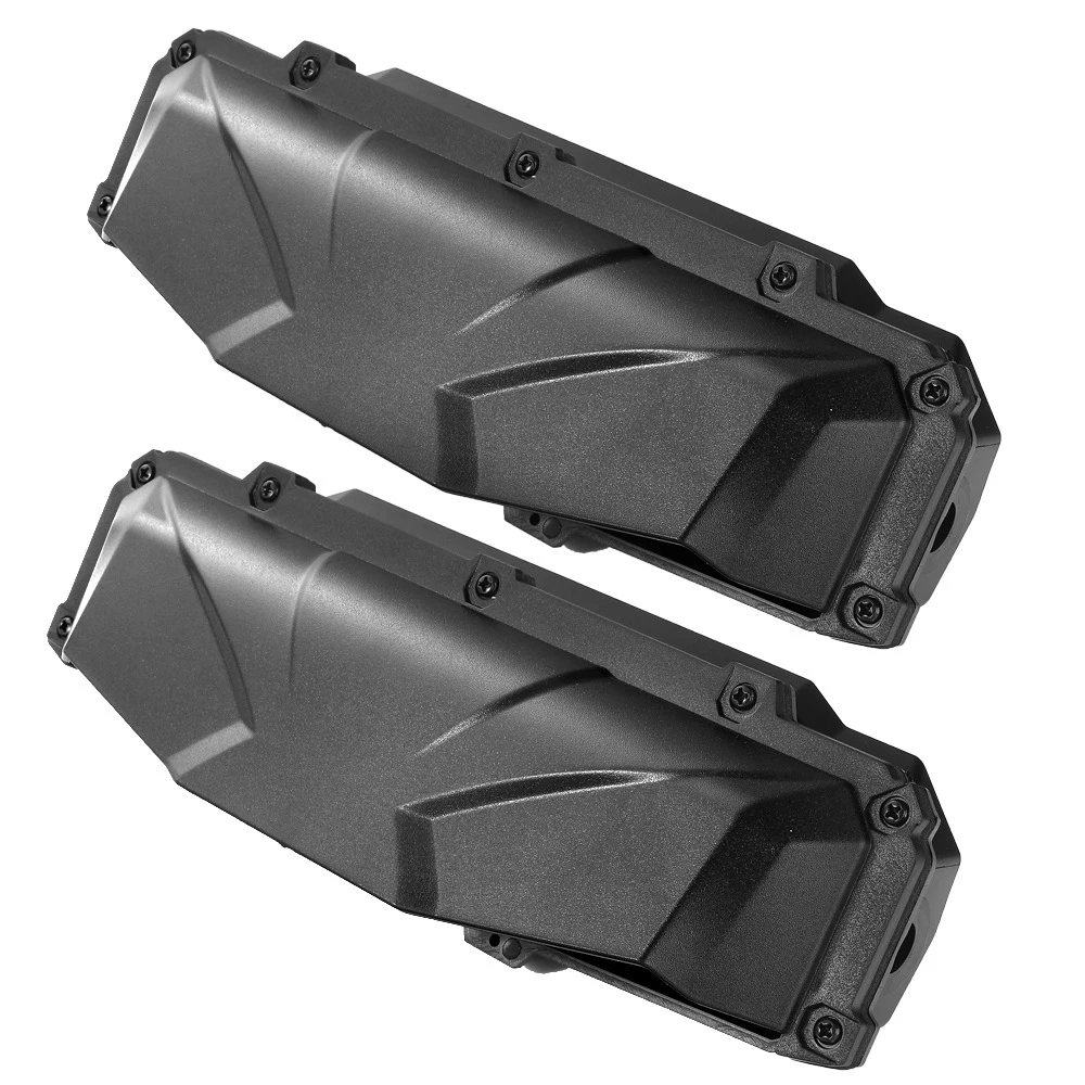 2pcs UTV Windshield Vent Kit Self-Installed Windscreen Accessories for Hard-Coated Polycarbonate Windshields