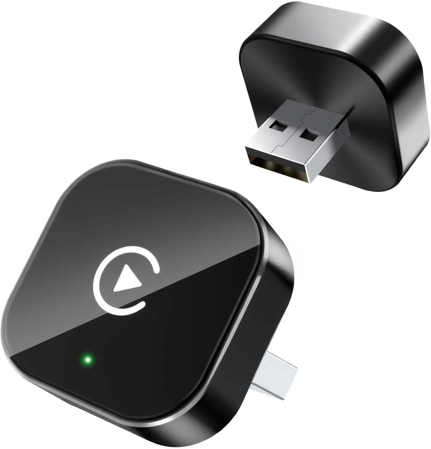 Wireless CarPlay Adapter For Apple IPhone & Android, 2-in-1 Adapter Convert Wired To Wireless Dongle