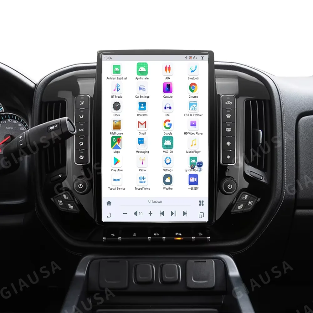 

14.5" Android 13 Car Radio Player For Chevrolet GMC Silverado 2013-2019 Multimedi Auto Audio Stereo Video GPS Navigation Screen