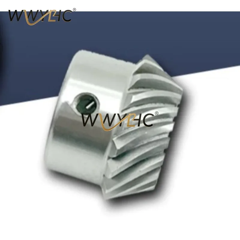 Bevel Gear Set C77+96, Spiral Bevel Pinion & Gear for Turret Milling Machine Lifting Mechanism