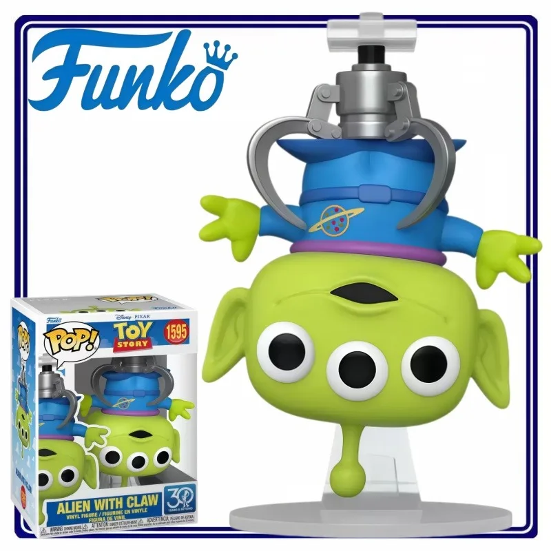 Figura Coleccionable de Vinilo Funko Pop Disney Toy Story Alien Grappling Hook, Modelo Decorativo, Adorno, Regalo para Fans, Colección