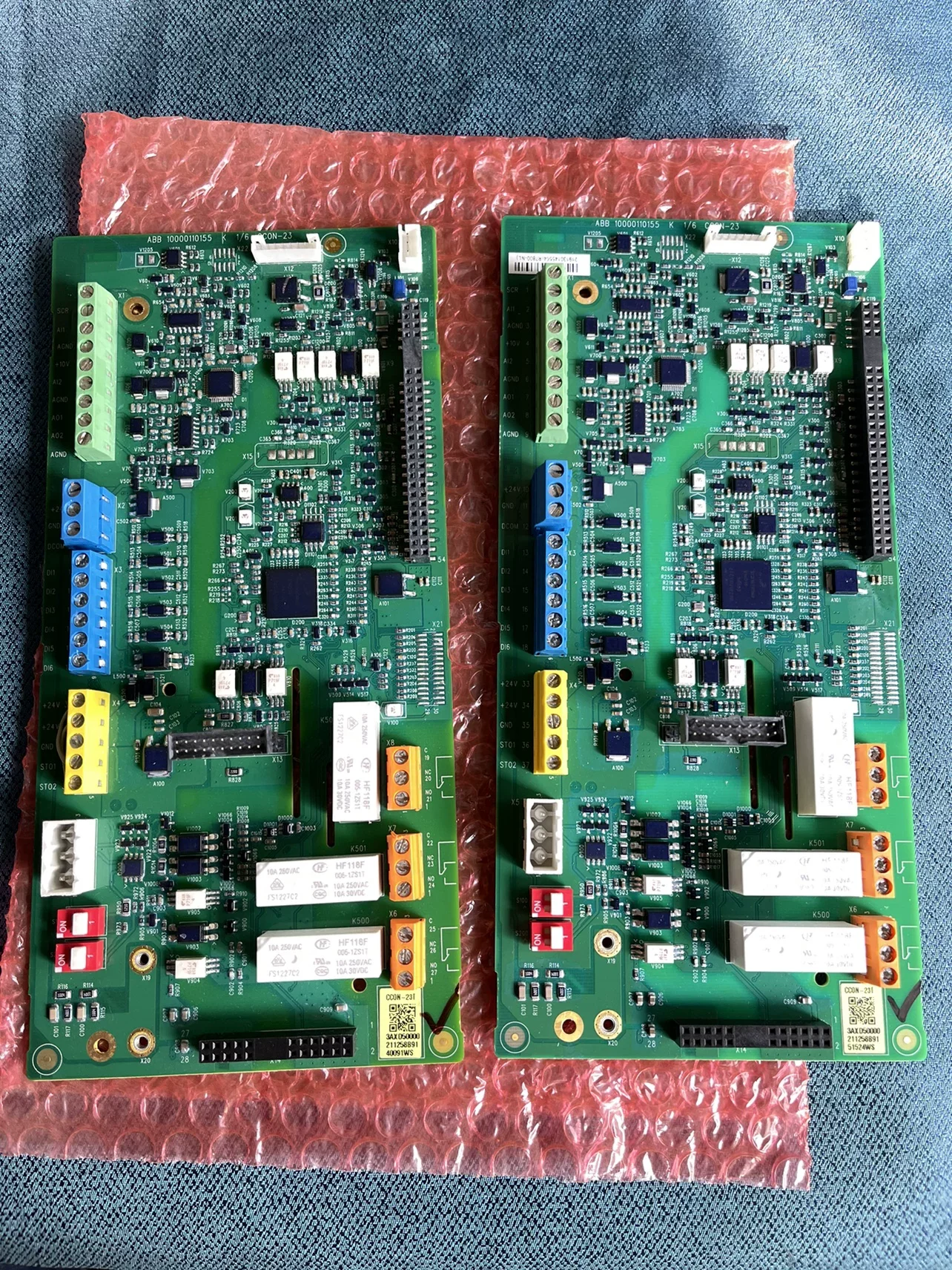 Convertisseur de fréquence série ACS530/580, carte de commande CPU CCON-23 CCON-23T