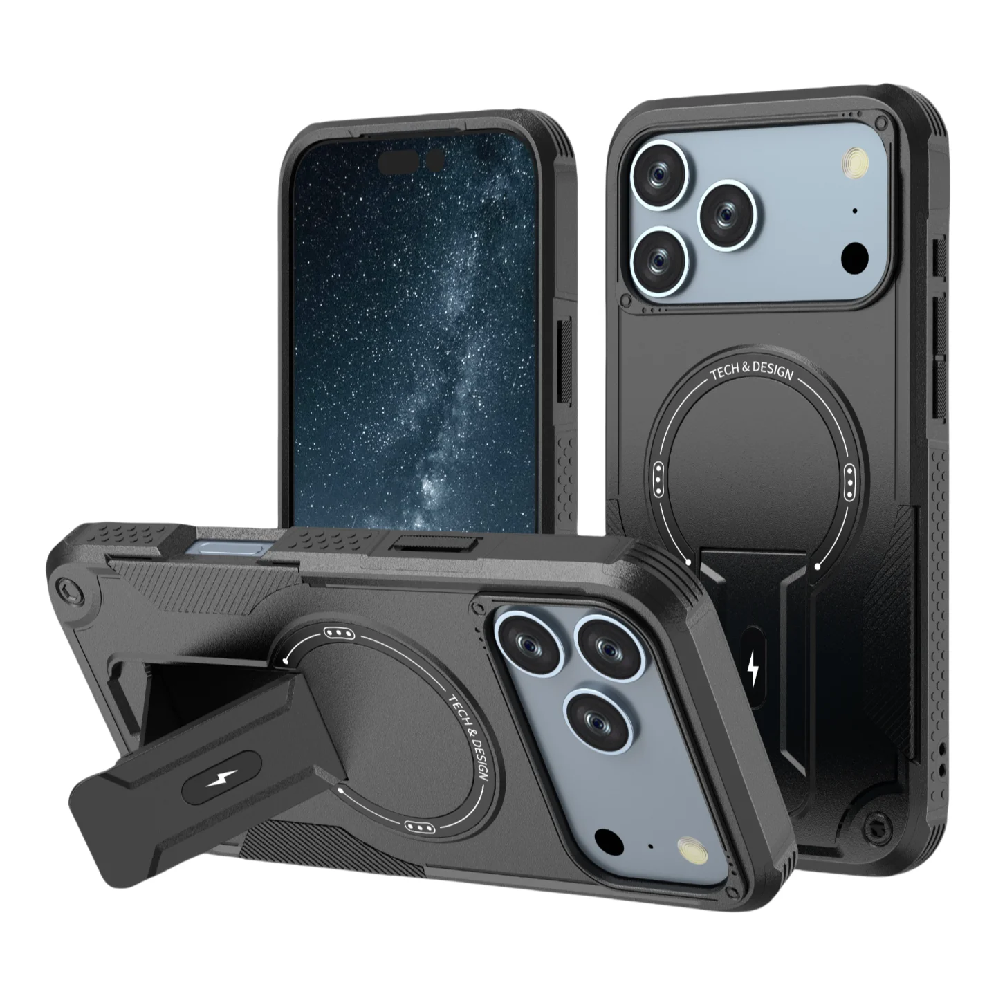 

Anti-Shock Magnetic Case for Iphone 17 Pro Max 16 15 14 13 16e 12 Pro 17 Air Iphone17 Iphone16 Wireless Charging Accessories