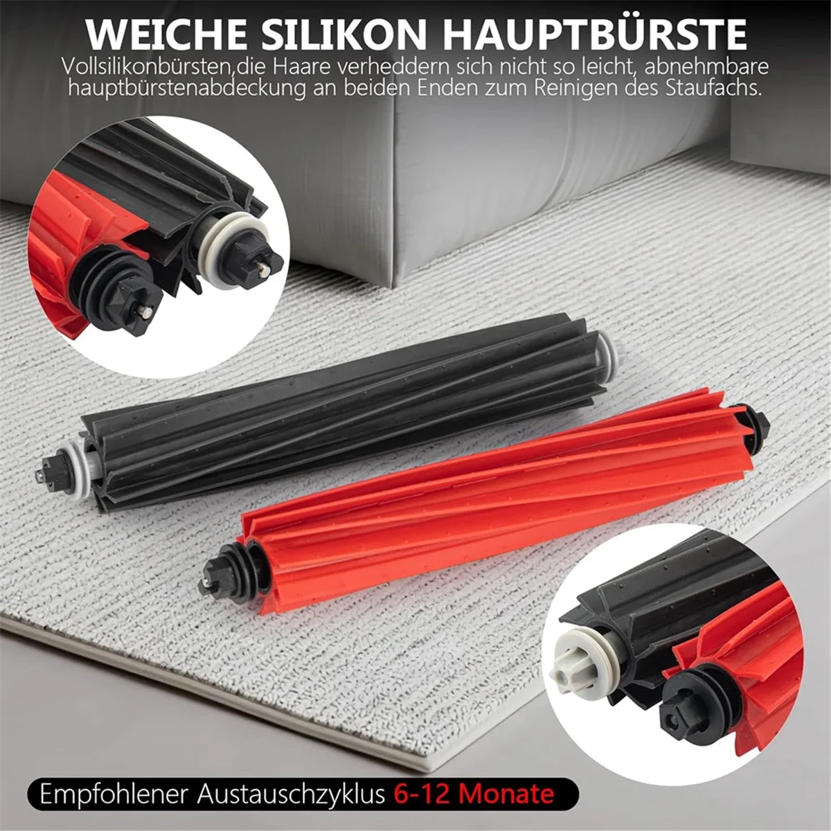 Bismz acessórios para roborock s8/s8 +/s8 plus/s8 pro ultra robô aspirador de pó escova lateral principal filtro hepa pano mop