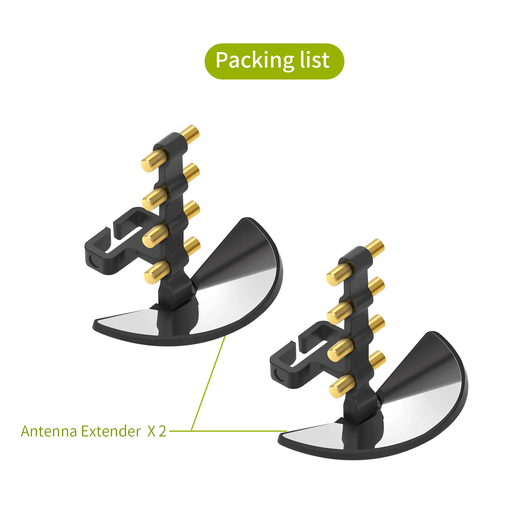 RC 2 Antenna Range Extender Signal Boosters for DJI Air 3 /Mini 4 Pro Drone Specific Accessories